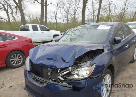 2018 Nissan Sentra Sv z USA, uszkodzony, nr VIN 3N1AB7AP0JL649212